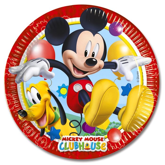 Тарелки "Игривый Микки Маус" / Playful Mickey