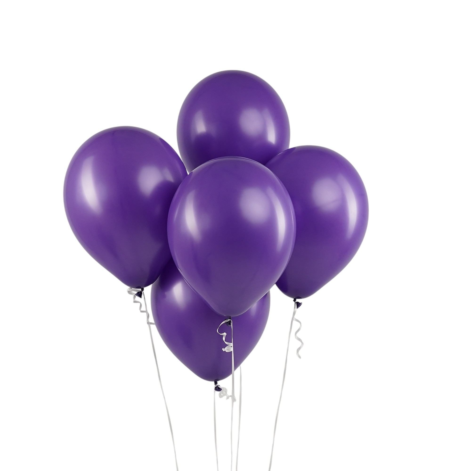 Фиолетовый, Пастель / Purple, латексный шар