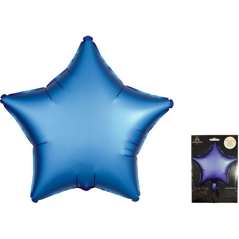 Звезда Голубой Сатин Люкс в упаковке / Satin Luxe Azure