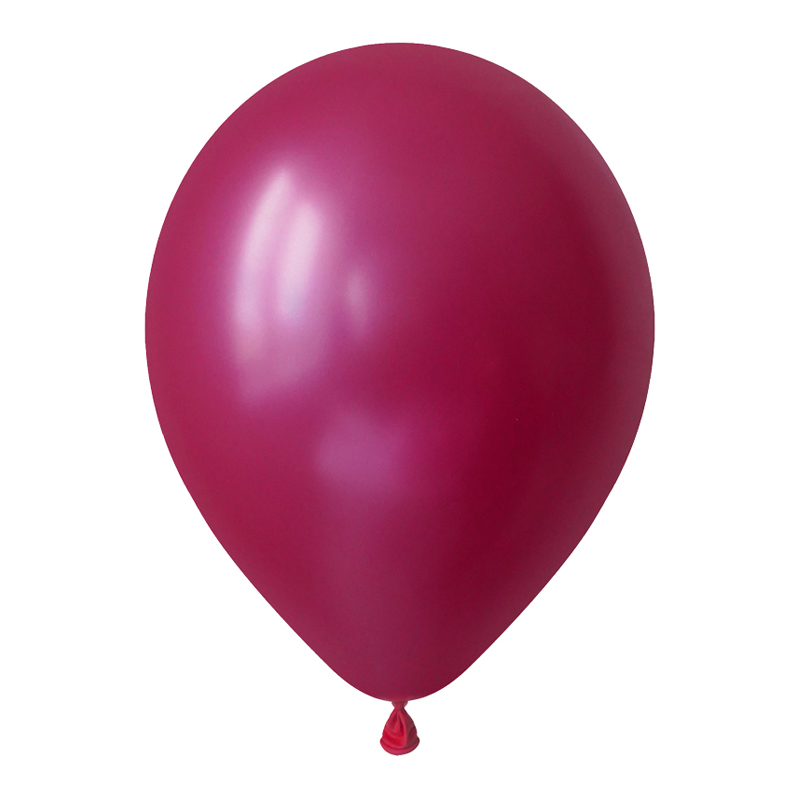 Фуксия, Металл / Fuchsia, латексный шар