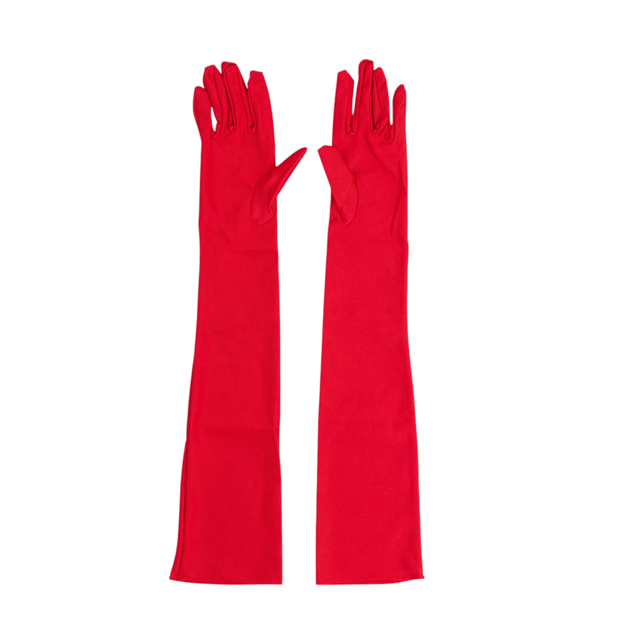 Карнавальные перчатки Красные, длинные