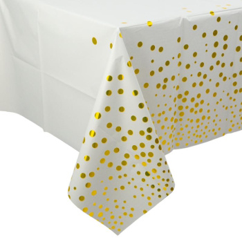 Скатерть "Конфетти Золотые" 
