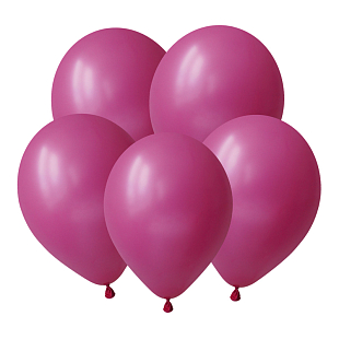 Фуксия, Пастель / Fuchsia, латексный шар