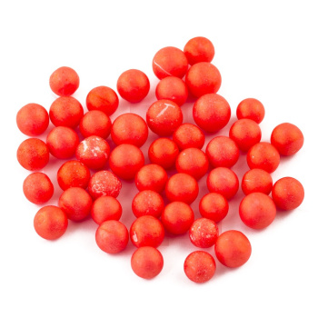 Шарики из пенопласта, красные