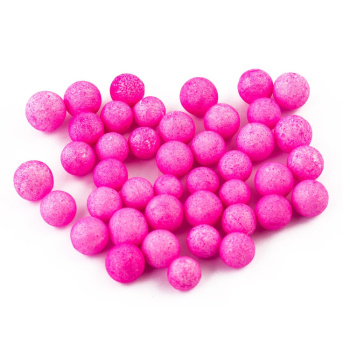 Шарики из пенопласта, ярко-розовые