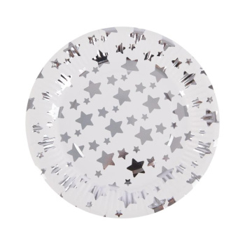 Тарелки "Звезды Серебряные"