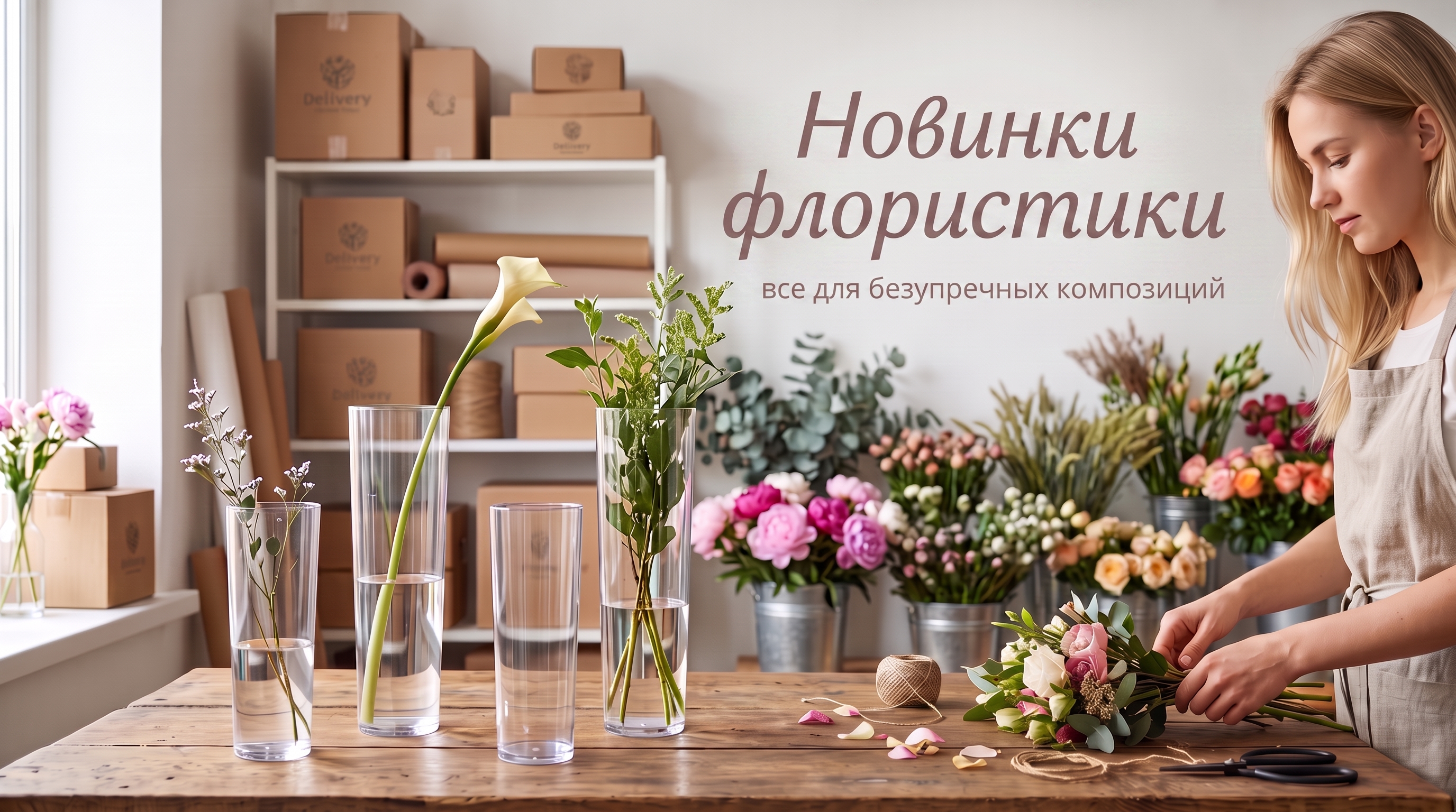 Новинки Космопласт: инструменты, которые делают флористику проще