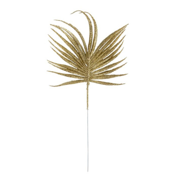Листья пальмы искусственные, Золотые