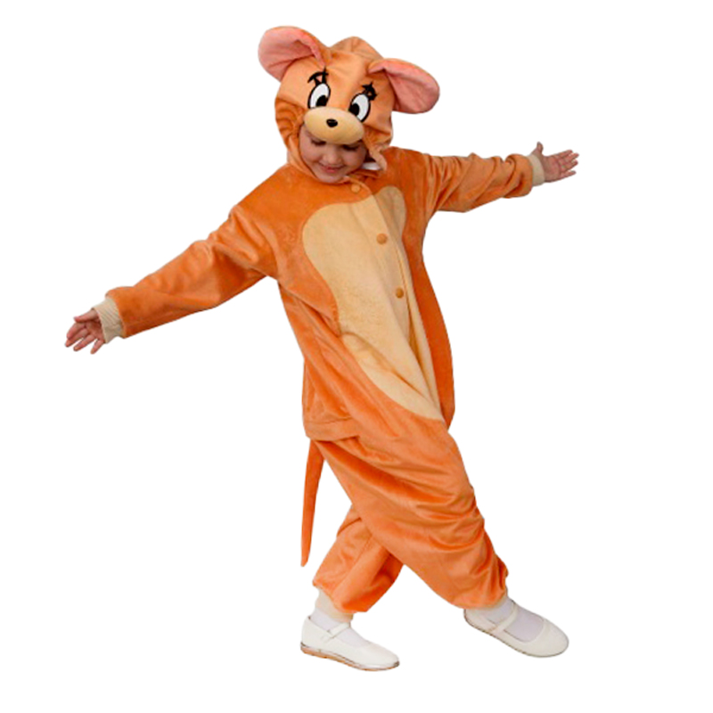 Карнавальный костюм "Мышонок Джерри" кигуруми 
