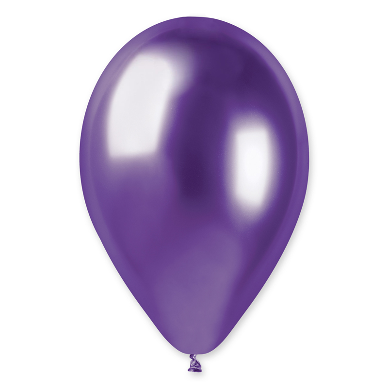 Хром Фиолетовый 97, Металл /  Shiny Purple 97, латексный шар