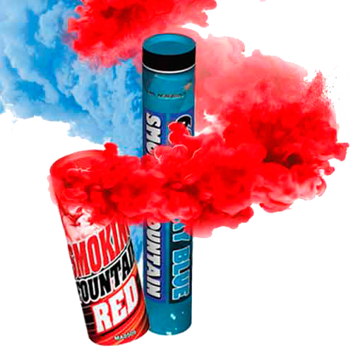 Фонтаны, Бенгальские огни, Цветные дымы