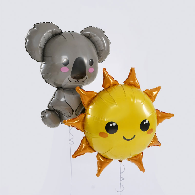 Солнце, фольгированный шар