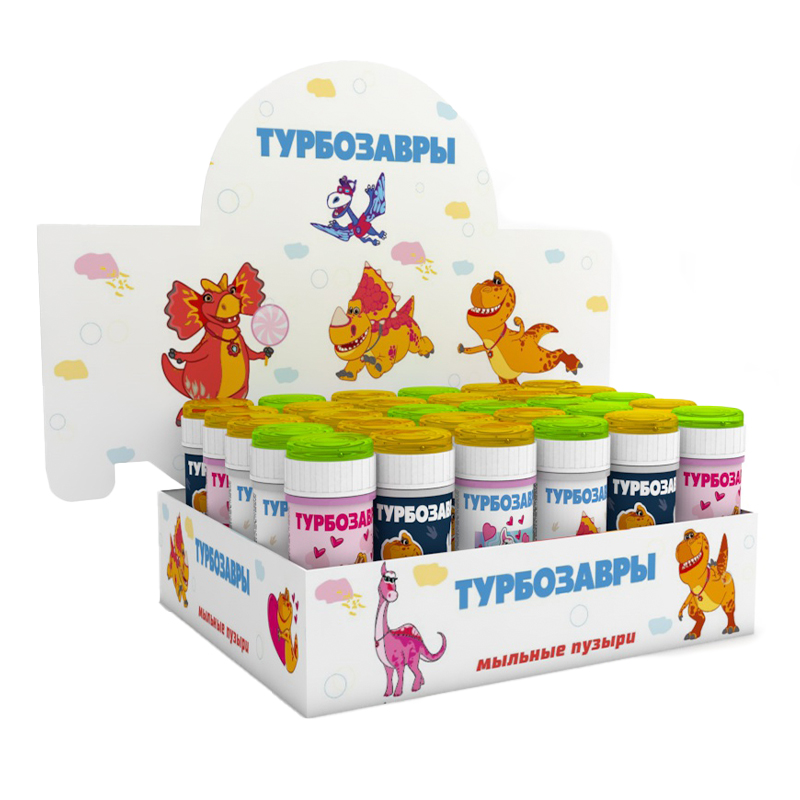Мыльные пузыри "Турбозавры" 