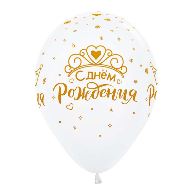 Чудесная девочка СДР, Ассорти Пастель, латексный шар