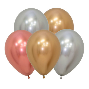 Рефлекс Ассорти Де люкс (Зеркальные шары) / Reflex Assorted Deluxe, латексный шар