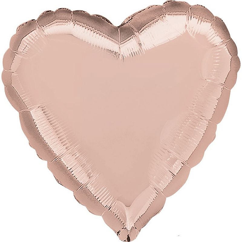 Сердце Роза голд в упаковке / Rose Gold Decorator