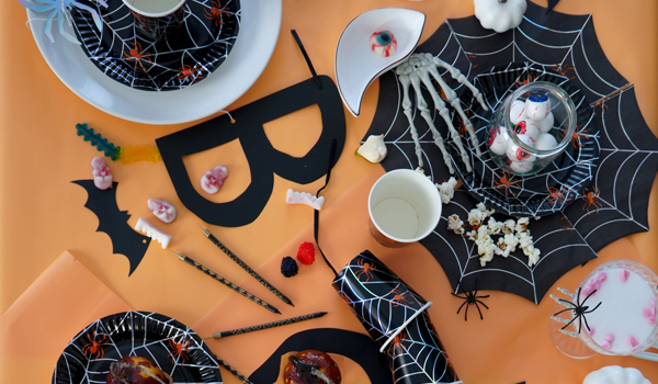 Сервировка в стиле Хэллоуин