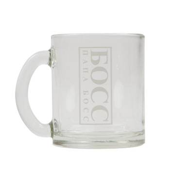 Кружка "Для мужчин. Папа босс". В подарочной упаковке