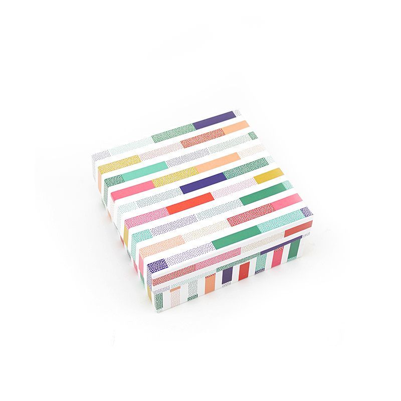 Набор подарочных коробок 3 в 1 "Цветные полосы"
