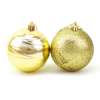 Новогодние шары Золотые