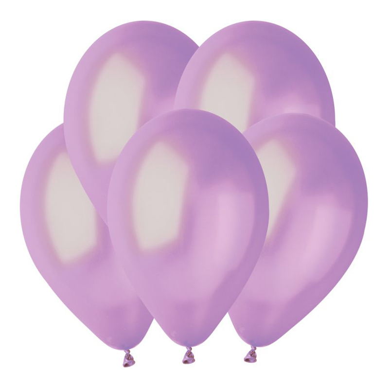 Сиреневый 63, Металл / Lilac 63, латексный шар