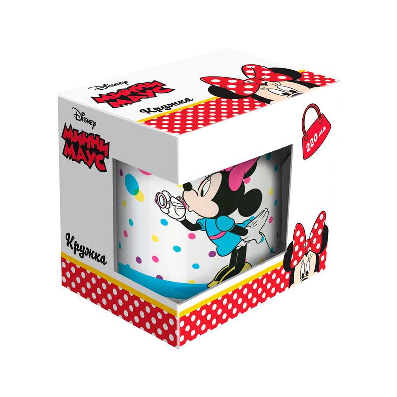 Кружка в подарочной упаковке "Минни Маус", фарфор / Minnie Mouse