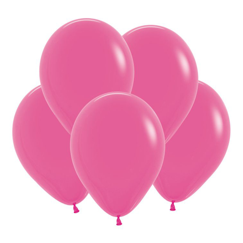 Фуксия, Пастель / Fuchsia, латексный шар