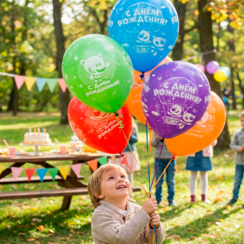 Ми-ми-мишки, СДР, Ассорти Пастель, латексный шар