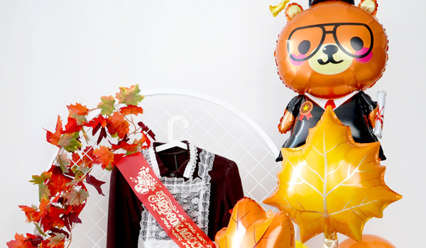 Фонтан из шаров к 1 сентября