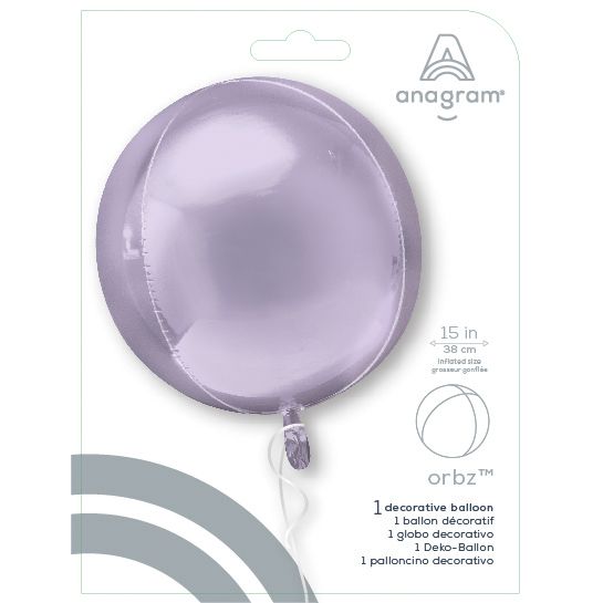 Сфера 3D Сиреневый Пастель  в упаковке / Pastel Lilac Orbz
