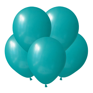 Бирюзовый, Пастель / Turquoise, латексный шар