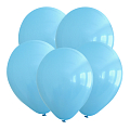 Светло-голубой, Пастель / Blue, латексный шар