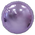 Круг Сиреневый / Purple, фольгированный шар
