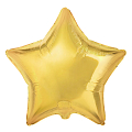 Звезда Античное Золото / Antique Gold, фольгированный шар