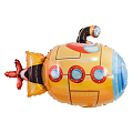 Подводная лодка, фольгированный шар
