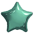Звезда Бирюзовый, фольгированный шар