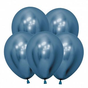 Рефлекс Синий (Зеркальные шары) / Reflex Blue / Латексный шар