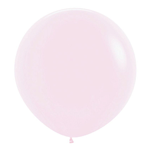 Нежно-розовый, Пастель Матовый (Макаронс) / Pink, латексный шар