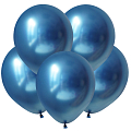 Синий, Зеркальные шары / Mirror Blue / Латексный шар