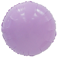 Круг Сиреневый макарун (без металлизации) / Macaron Purple, фольгированный шар