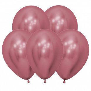 Рефлекс Розовый (Зеркальные шары) / Reflex Pink / Латексный шар
