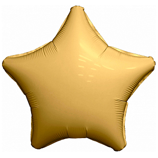 Звезда Мистик золото, фольгированный шар