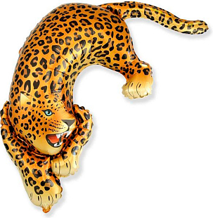 Леопард мини, фольгированный шар