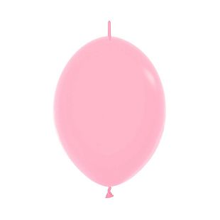Линколун Розовый, Пастель / Rose, латексный шар