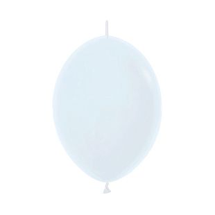 Линколун Белый, Пастель / White, латексный шар