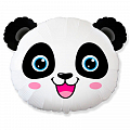 Панда голова мини, фольгированный шар