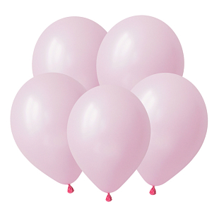 Светло-Розовый Макаронс, Пастель / Taffy pink, латексный шар