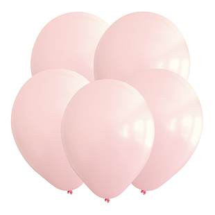 Светло-розовый, Пастель / Pink, латексный шар