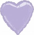 Сердце Сиреневый / Metallic Pearl Pastel Lilac