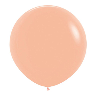 Персик, Пастель / Peach Blush, латексный шар